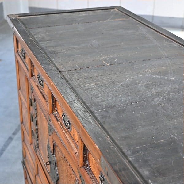 Vintage Schrank koreanische Joseon-Dynastie Ulmenholz