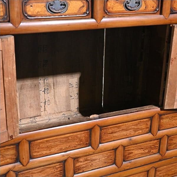 Vintage Schrank koreanische Joseon-Dynastie Ulmenholz