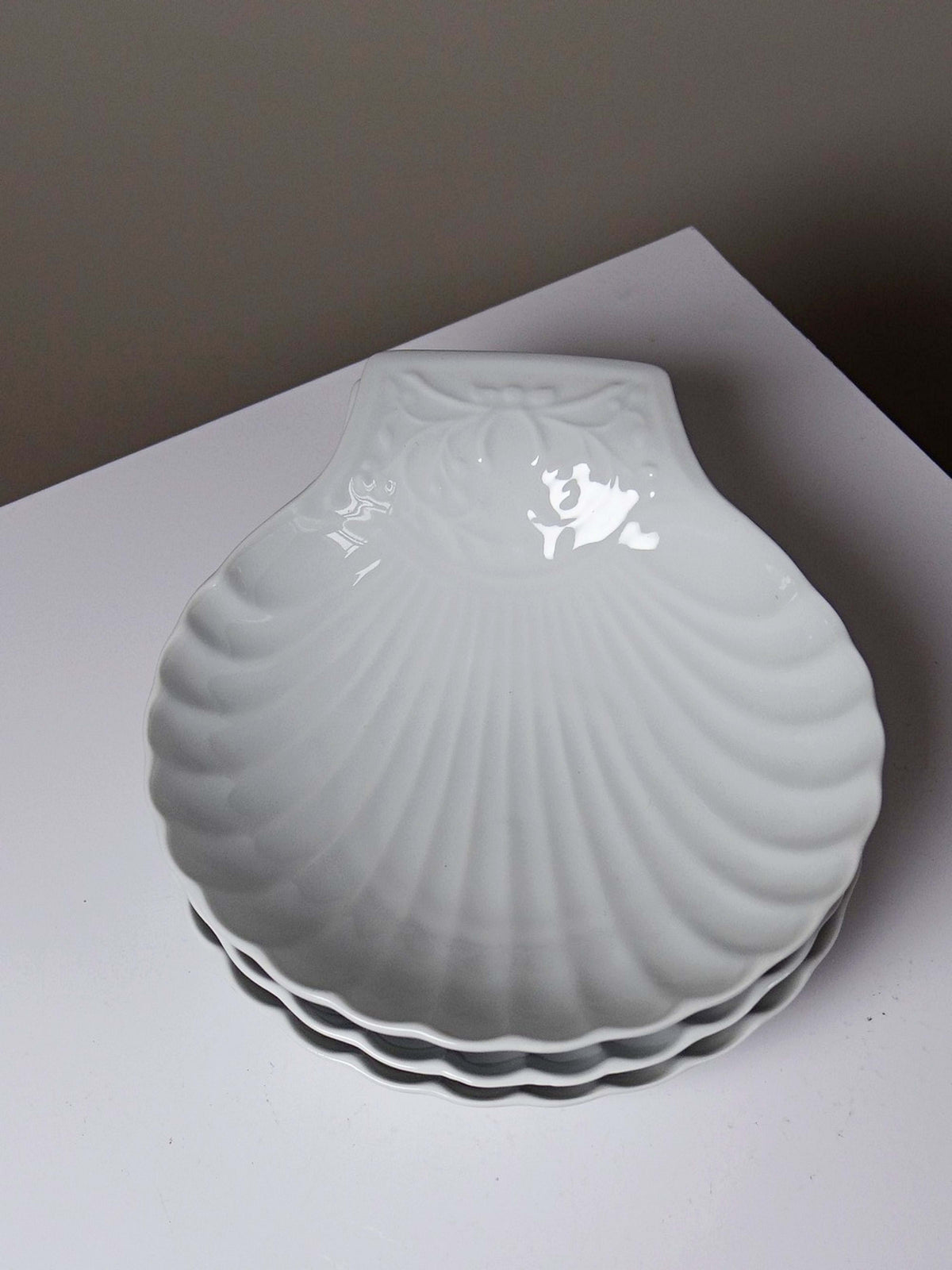 Vintage Schale Muschelform von Philippe Deshoulières, Limoges
