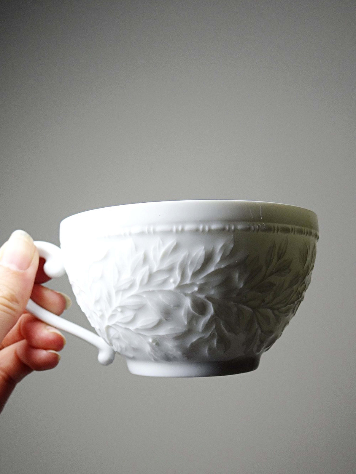 Set von 6 Vintage Tassen 'Louvre' von Bernardaud Limoges