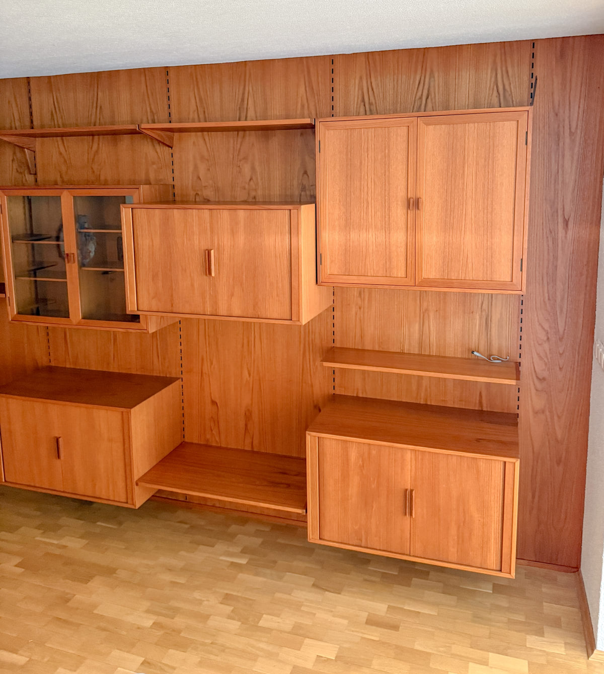 Vintage Teak-Schrankwand von Kai Kristiansen