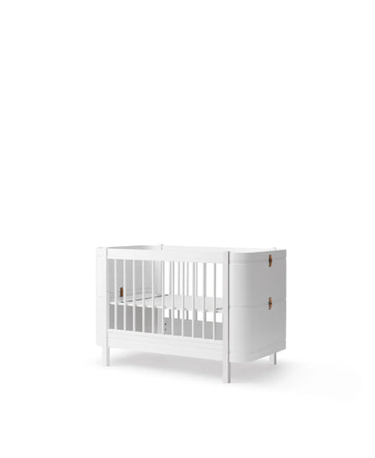 Babybett und Kinderbett "Wood Mini+" mit Hochbett-Erweiterung von Oliver Furniture