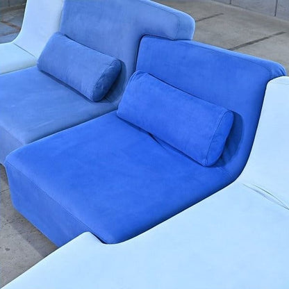 Vintage Sofa ROSETConfluences von Philippe Nigro für Ligne Roset mit Hocker-Set
