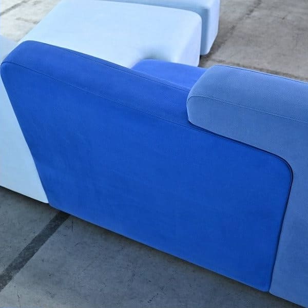 Vintage Sofa ROSETConfluences von Philippe Nigro für Ligne Roset mit Hocker-Set