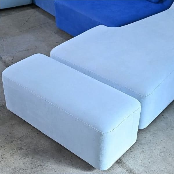 Vintage Sofa ROSETConfluences von Philippe Nigro für Ligne Roset mit Hocker-Set