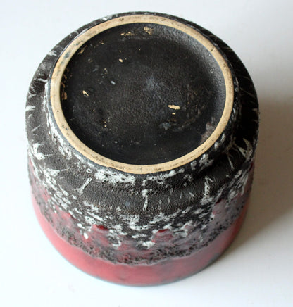 Vintage Fat Lava Keramik Blumentopf
