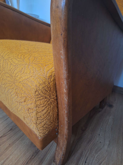 Vintage Cocktailsessel Mid-Century 1950er Restaurationsbedarf