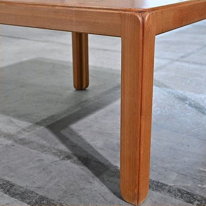 Vintage Beistelltisch aus Kiefernholz, quadratisch, skandinavisch, gebraucht