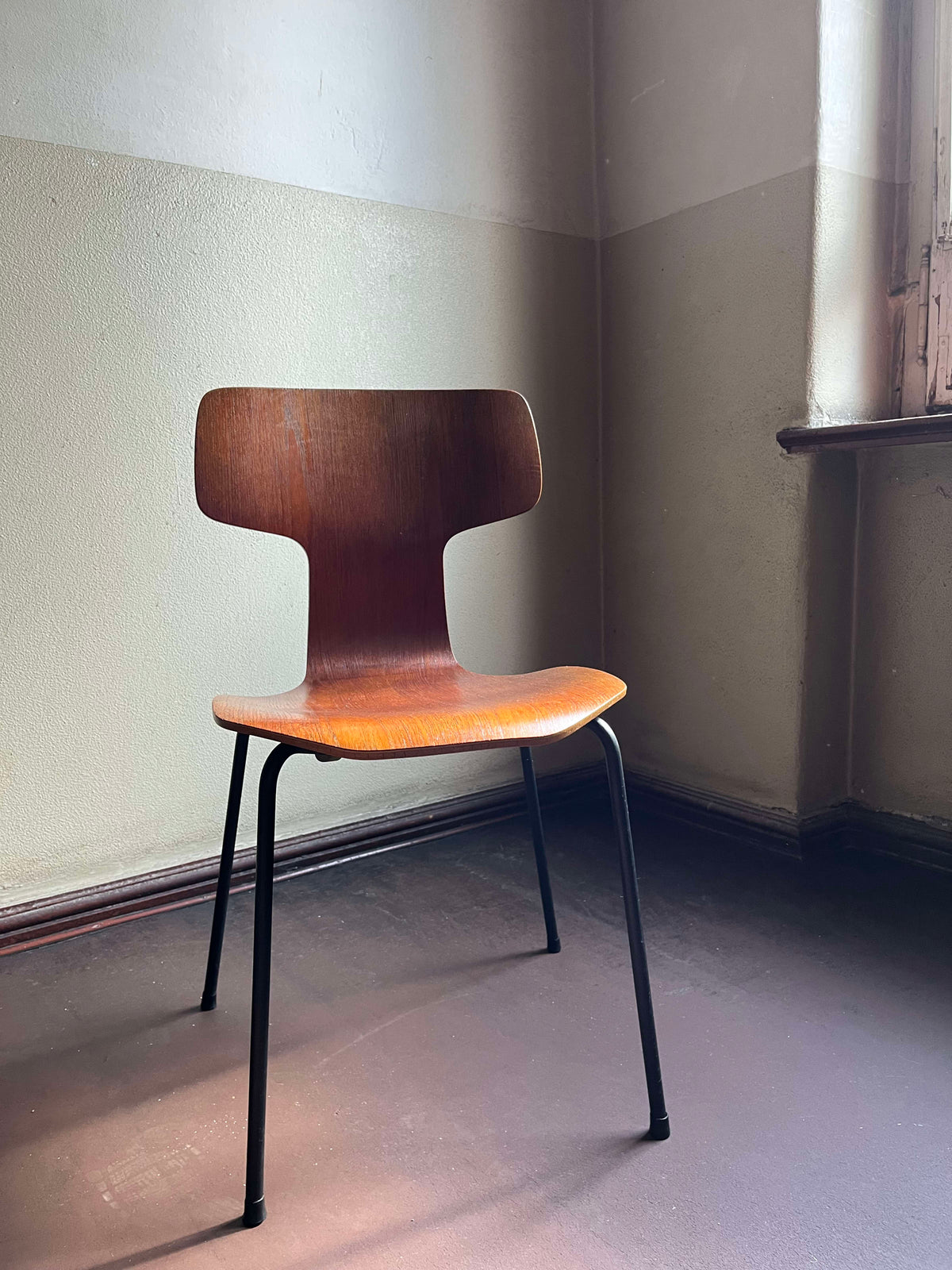 Set von 4 Stühle "Hammer" 3103 von Arne Jacobsen für Fritz Hansen