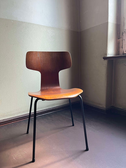 Set von 4 Stühle "Hammer" 3103 von Arne Jacobsen für Fritz Hansen