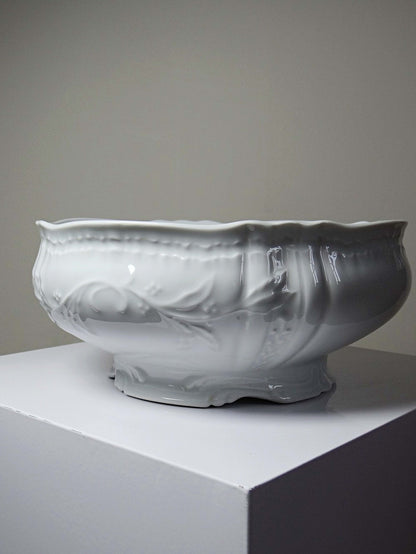 Vintage Salatschüssel "Louvre", Bernardaud zugeschrieben, Limoges Porzellan