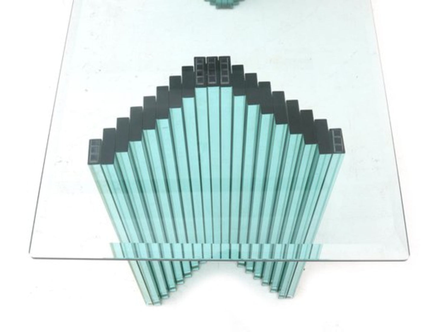 Vintage Konsole von Luigi Massoni für Gallotti und Radice, Spiegelglas