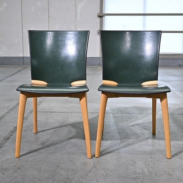 Vintage Esszimmerstuhl Cos von Josep Llusc für Cassina Set von 2