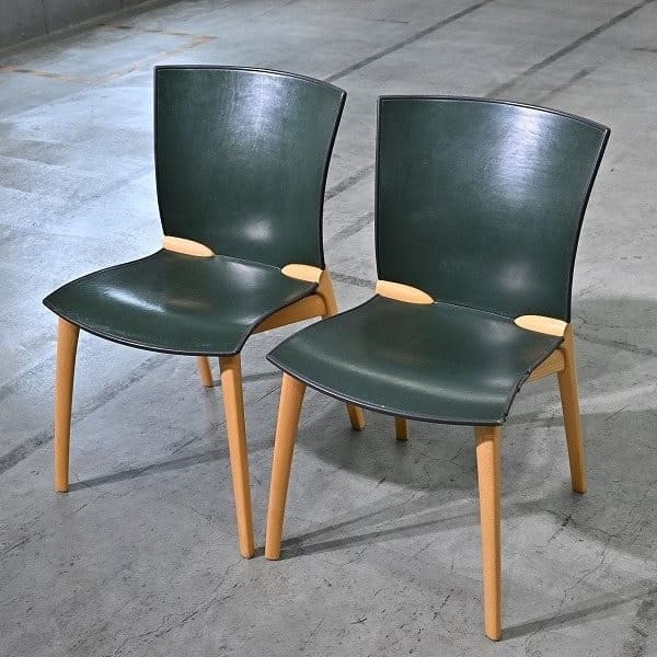 Vintage Esszimmerstuhl Cos von Josep Llusc für Cassina Set von 2