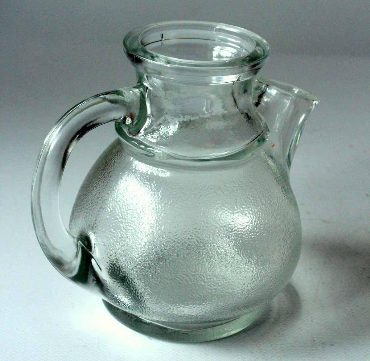 Vintage Nusskanne von Tischfein/WMF aus Glas und Kork