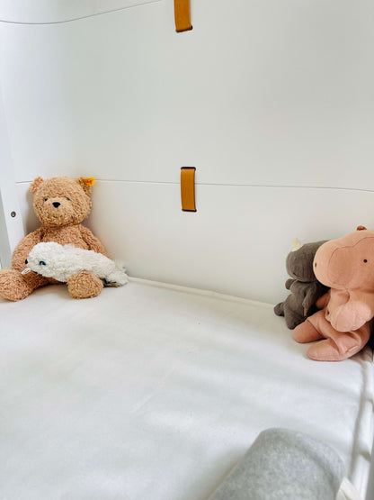 Babybett und Kinderbett "Wood Mini+" mit Hochbett-Erweiterung von Oliver Furniture