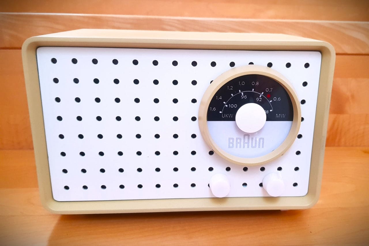 Vintage Tischradio Typ SK 2/2 von Dieter Rams für BRAUN Designklassiker