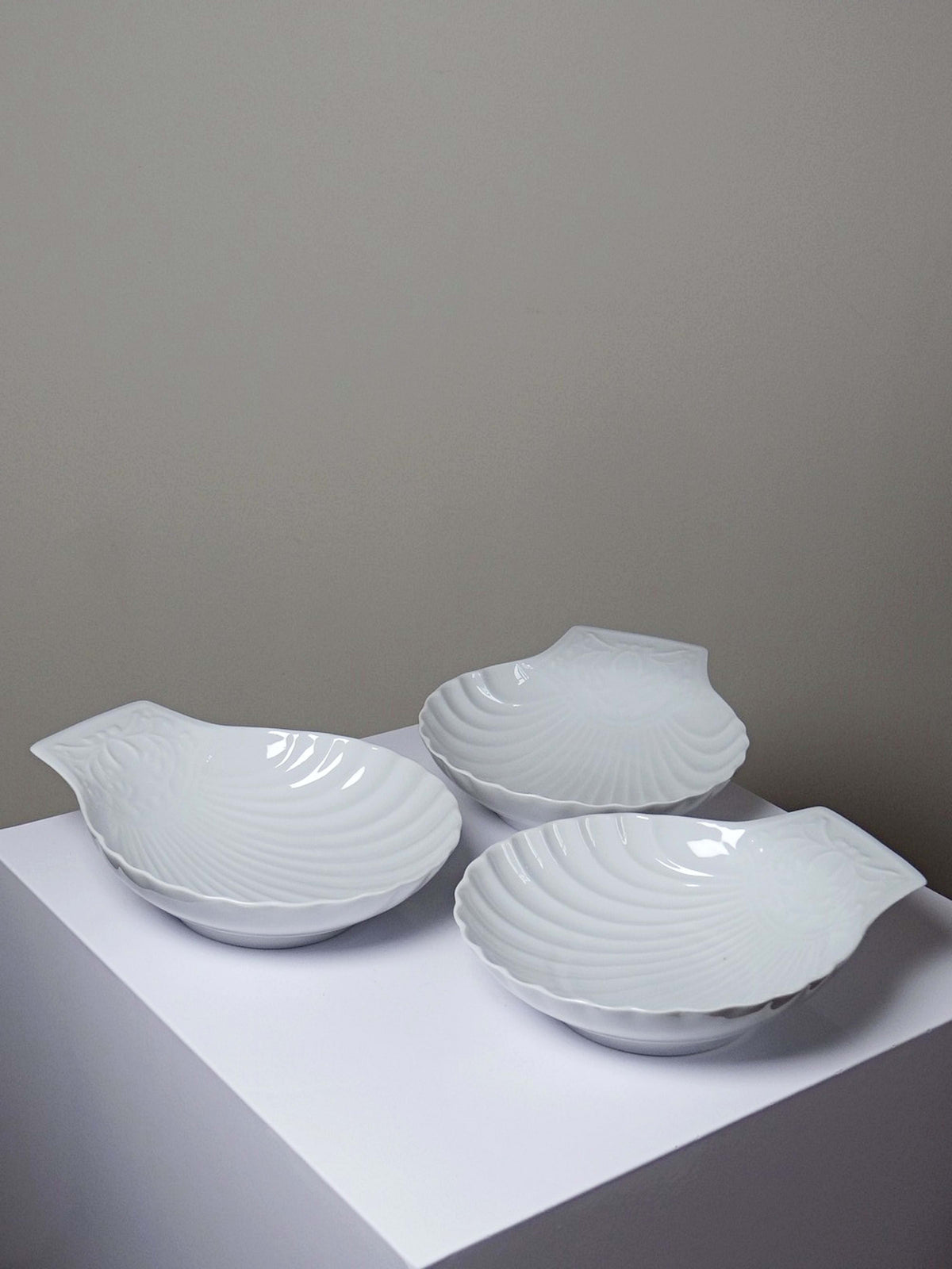 Vintage Schale Muschelform von Philippe Deshoulières, Limoges