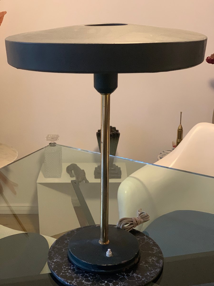 Tischlampe "Timor" von Louis Kalff für Philips