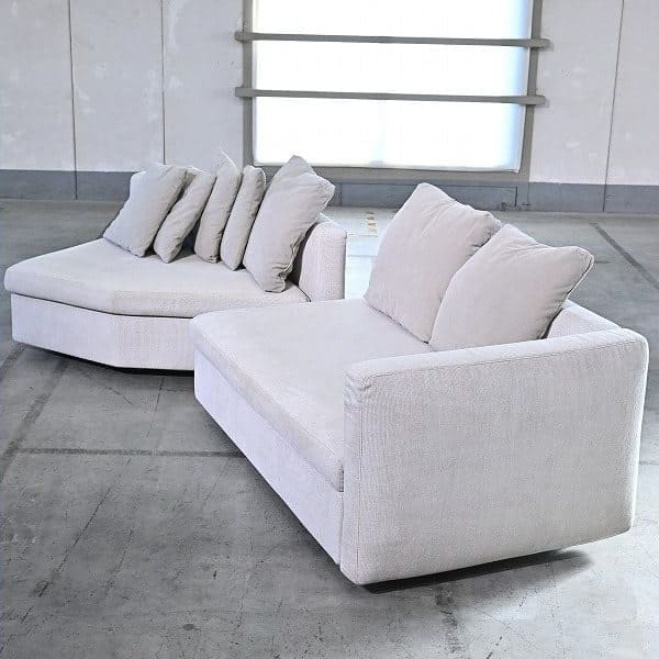 Vintage Sofa BIRD von Cassina ixc. Set von 2 mit Kissen