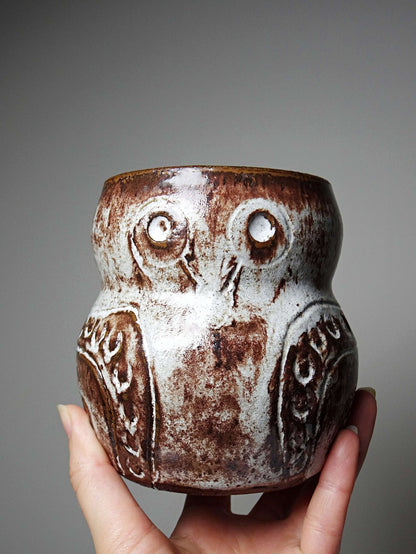 Vintage Vase "Chouette" von Alain Granet, Vallauris