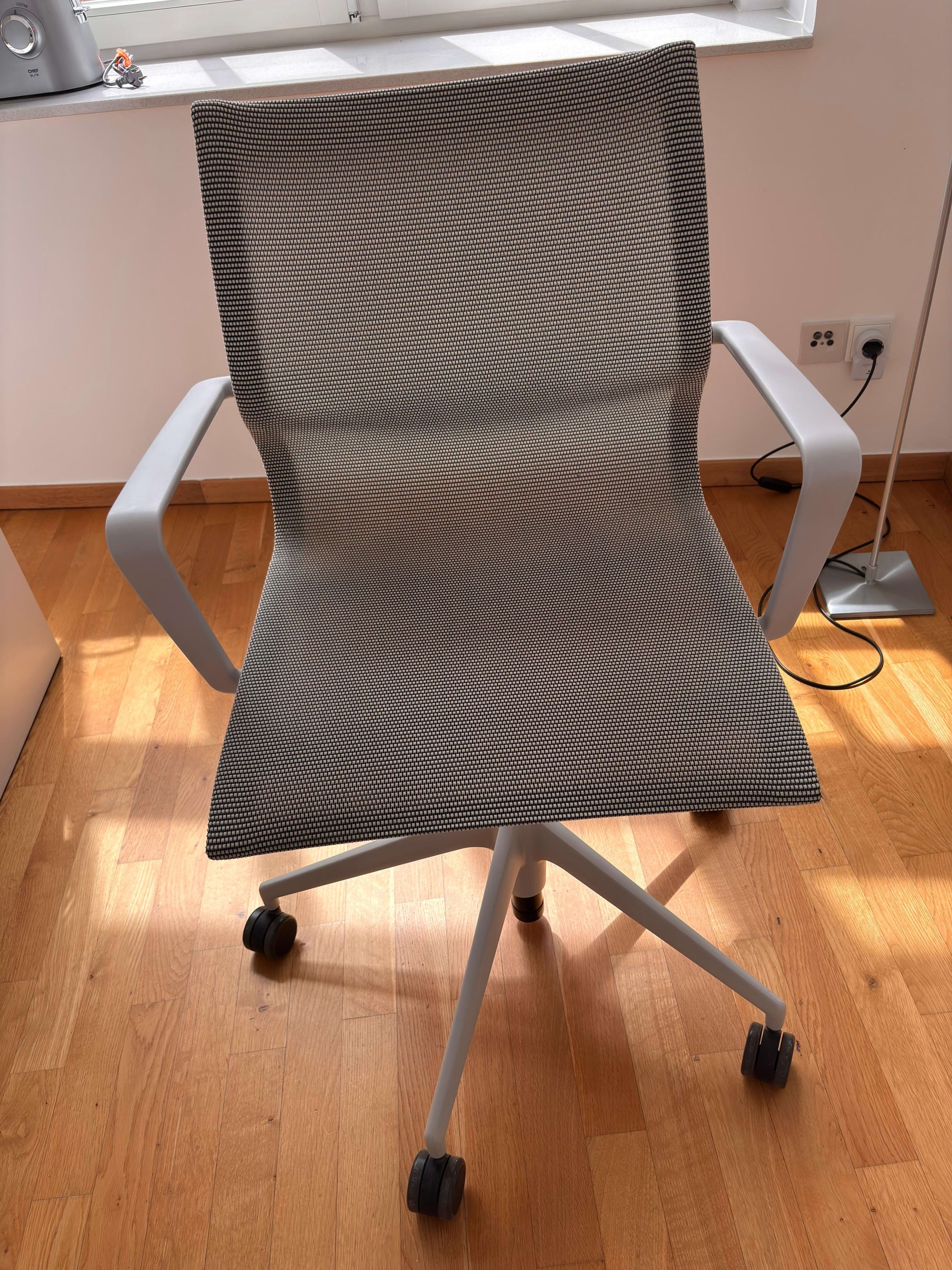Vintage Bürostuhl "Physix" von Alberto Meda für Vitra in Grau