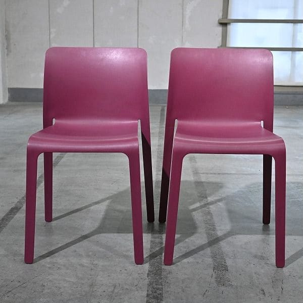 Vintage Stuhl CHAIR FIRST von Stefano Giovannoni für Magis Set von 2 stapelbar
