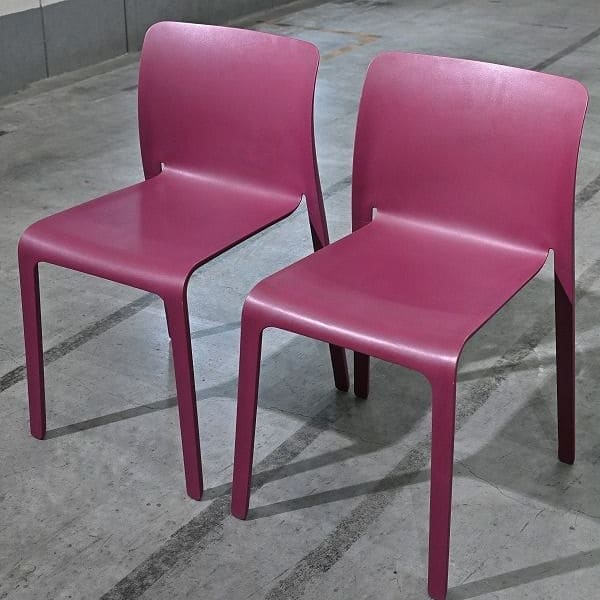 Vintage Stuhl CHAIR FIRST von Stefano Giovannoni für Magis Set von 2 stapelbar