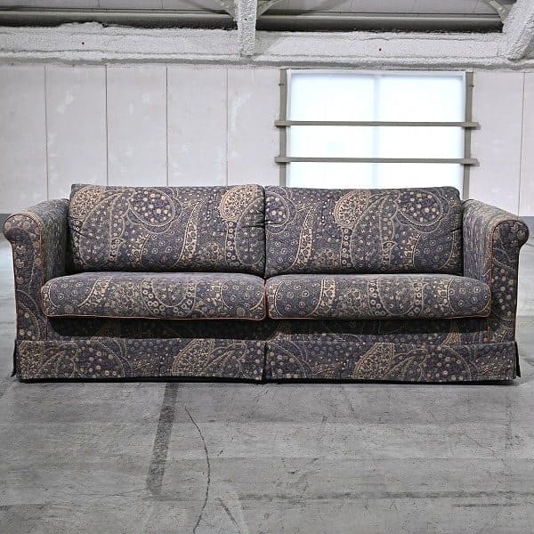 Vintage Sofa von Fendi Casa mit Paisley- und Blumenmuster