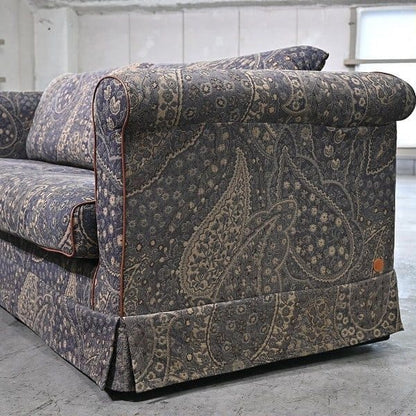 Vintage Sofa von Fendi Casa mit Paisley- und Blumenmuster