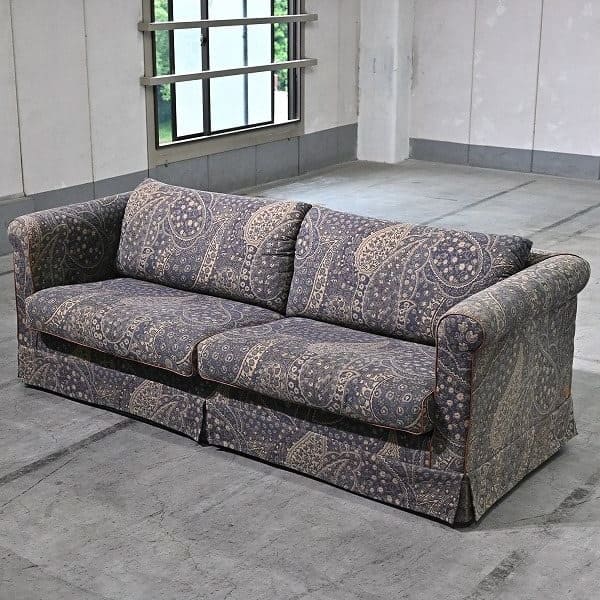 Vintage Sofa von Fendi Casa mit Paisley- und Blumenmuster
