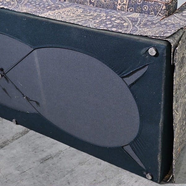 Vintage Sofa von Fendi Casa mit Paisley- und Blumenmuster