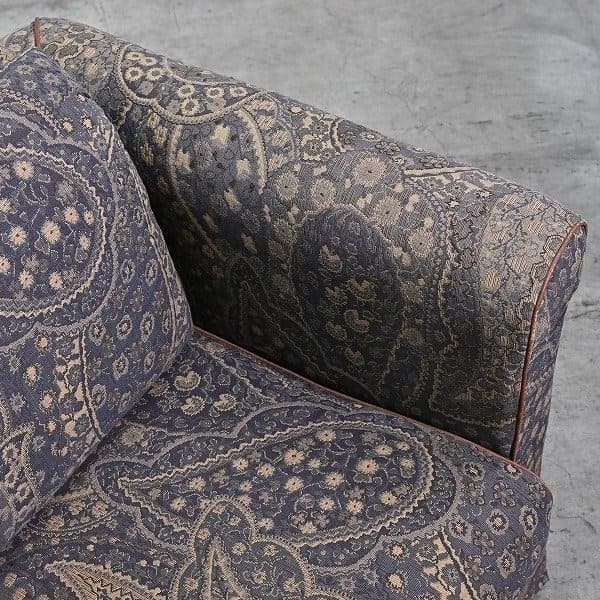 Vintage Sofa von Fendi Casa mit Paisley- und Blumenmuster