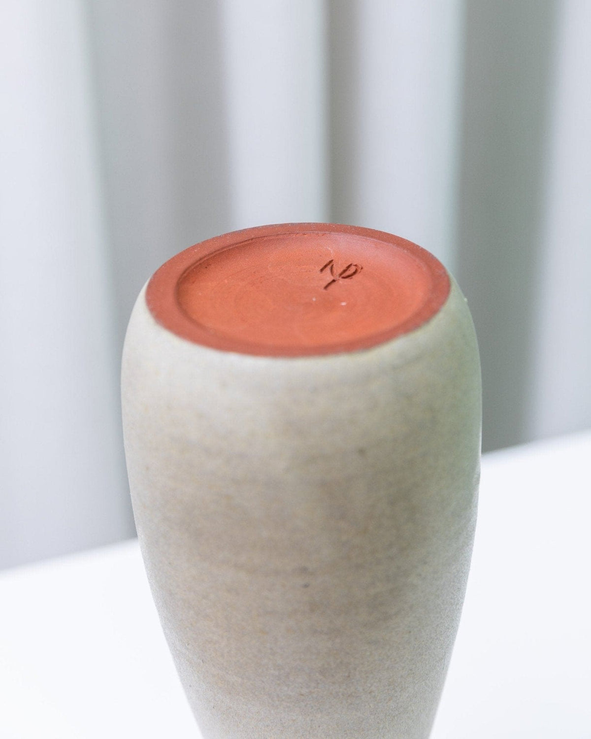 Vase vintage en céramique par Heinz Pelzer Studio Mid Century Design 1970s