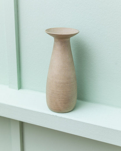 Vintage ceramic vase by Heinz Pelzer Studio Mid Century Design 1970s