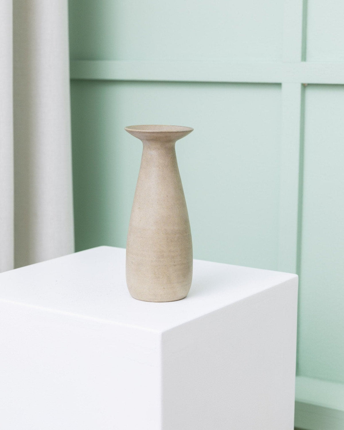 Vase vintage en céramique par Heinz Pelzer Studio Mid Century Design 1970s