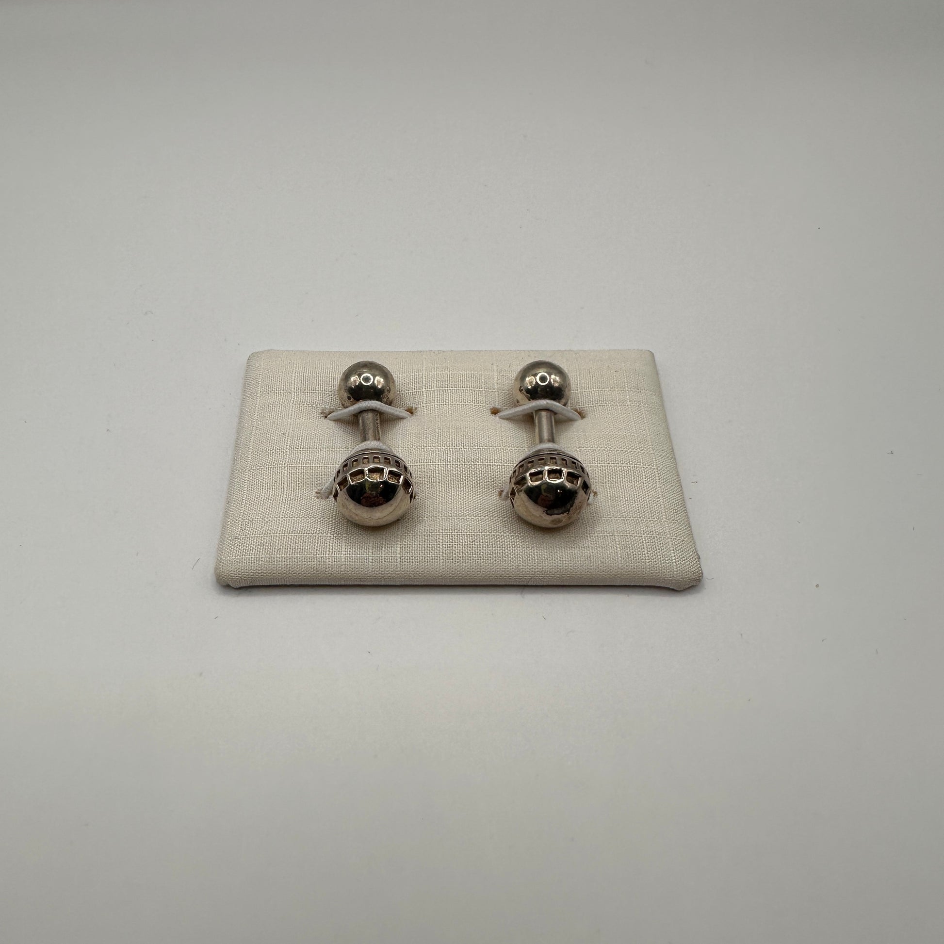 Vintage Manschettenknopf Kugel von Tiffany & Co. Sammlerstück