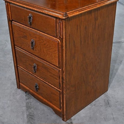 Vintage Frisiertisch Bruges mit Spiegel und Hocker von Mitsukoshi