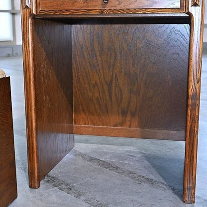 Vintage Frisiertisch Bruges mit Spiegel und Hocker von Mitsukoshi
