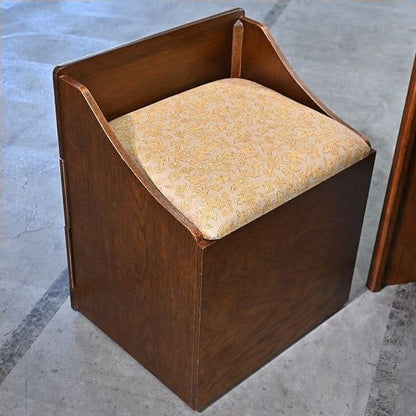 Vintage Frisiertisch Bruges mit Spiegel und Hocker von Mitsukoshi