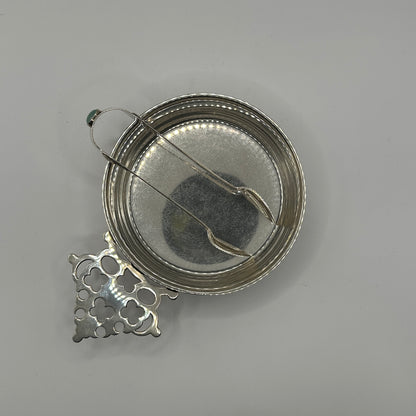 Vintage Set von 3 Cartier Schale, Untersetzer und Elefanten-Löffelzange von Cartier