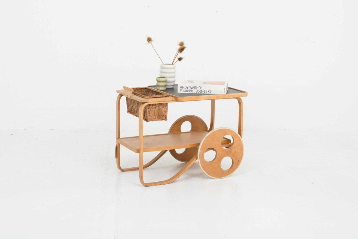 Vintage Teewagen von Alvar Aalto für Wohnbedarf