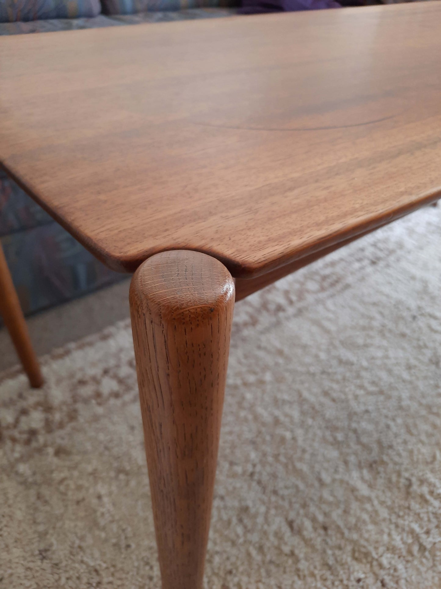 Vintage Couchtisch Teak von Hartmut Lohmeyer für Wilkhahn