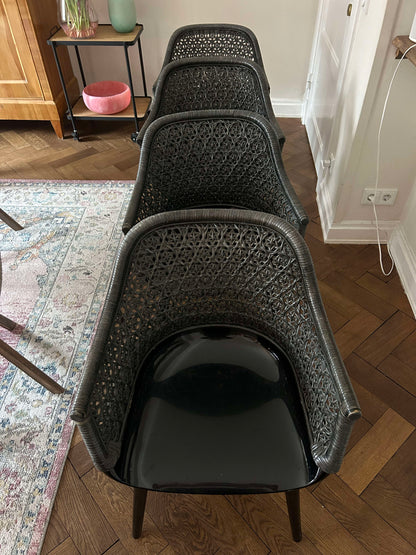 Vintage Stuhl Cyborg Elegant von Marcel Wanders für Magis Set von 4