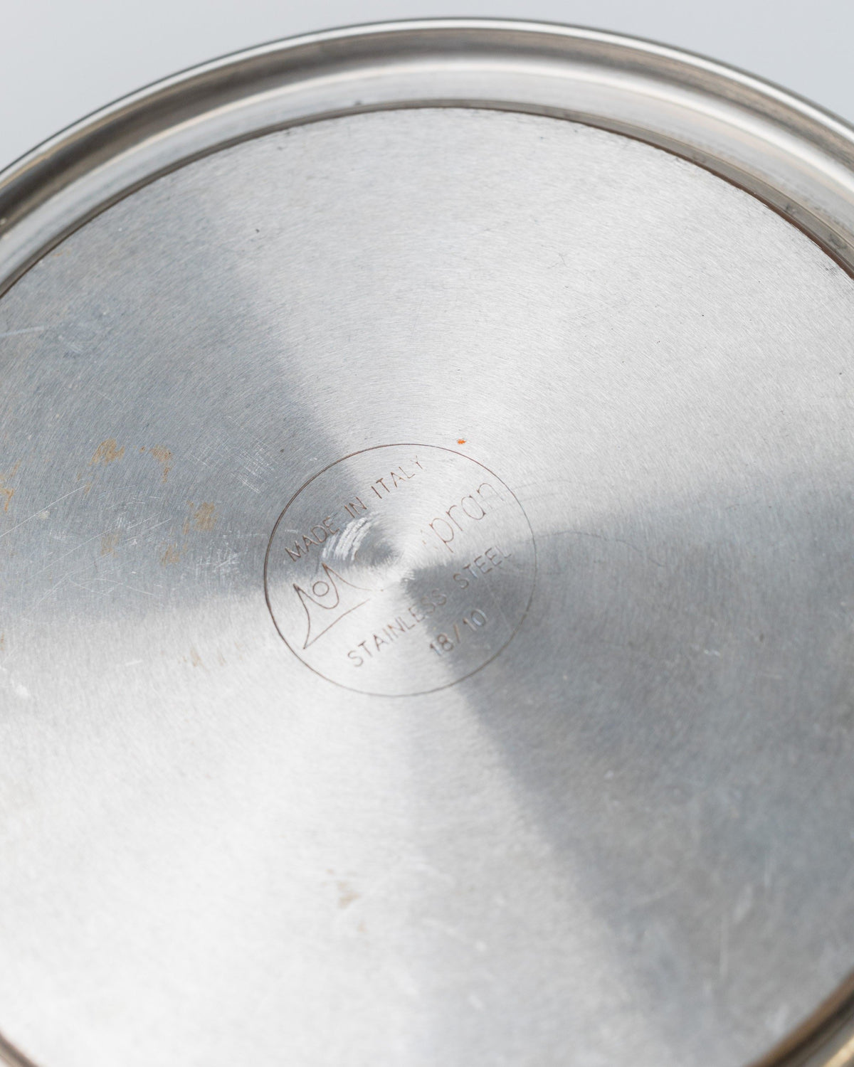 Bouilloire vintage en acier inoxydable par Raunkjaer Kjaergaard pour Prandelli argent