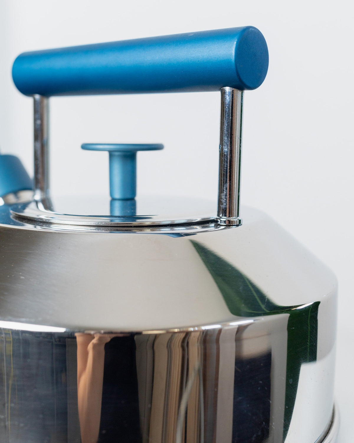 Bouilloire vintage en acier inoxydable par Raunkjaer Kjaergaard pour Prandelli argent