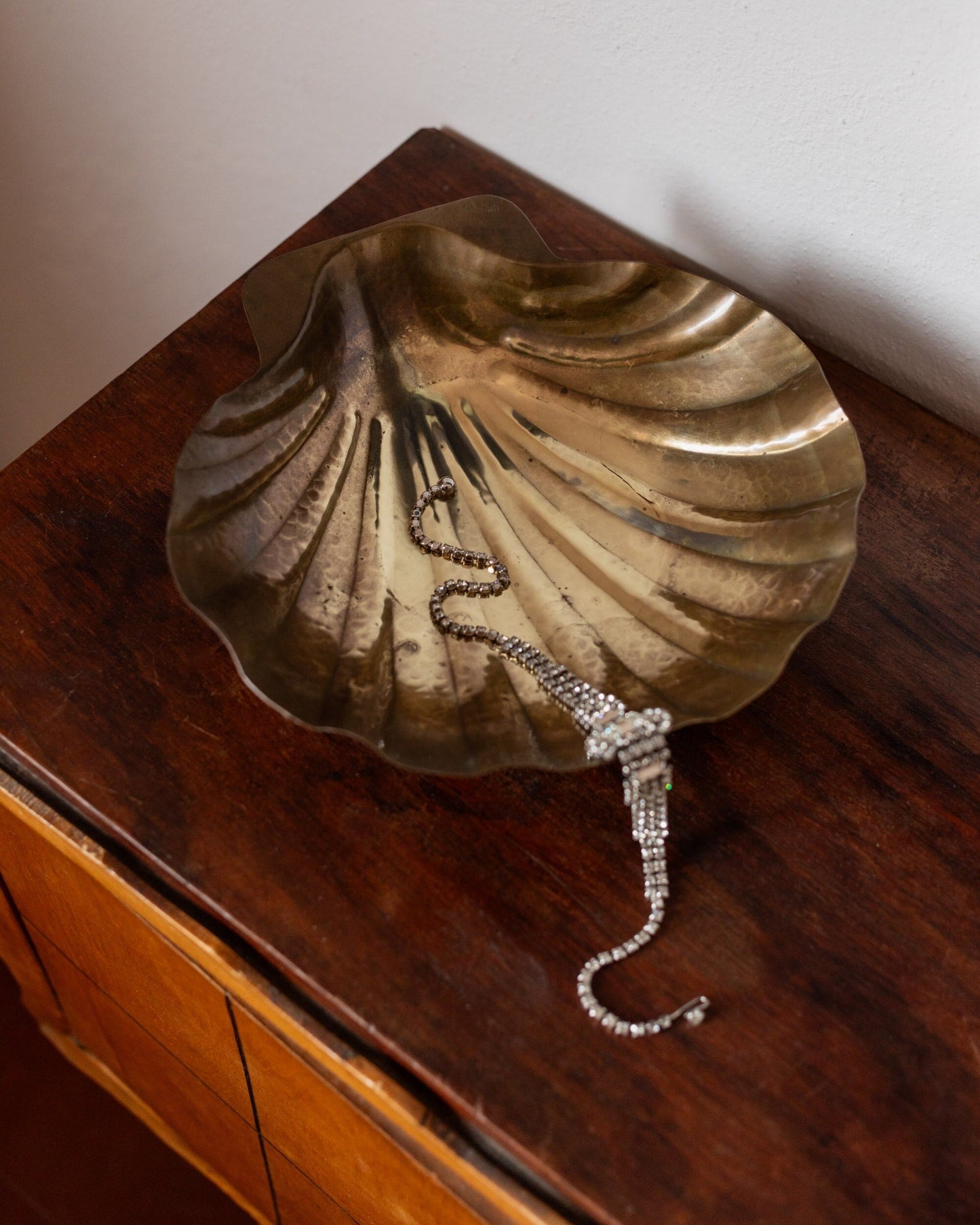 Vintage bowl brass by Renzo Cassetti gold Mid Century Design Italy 1960s