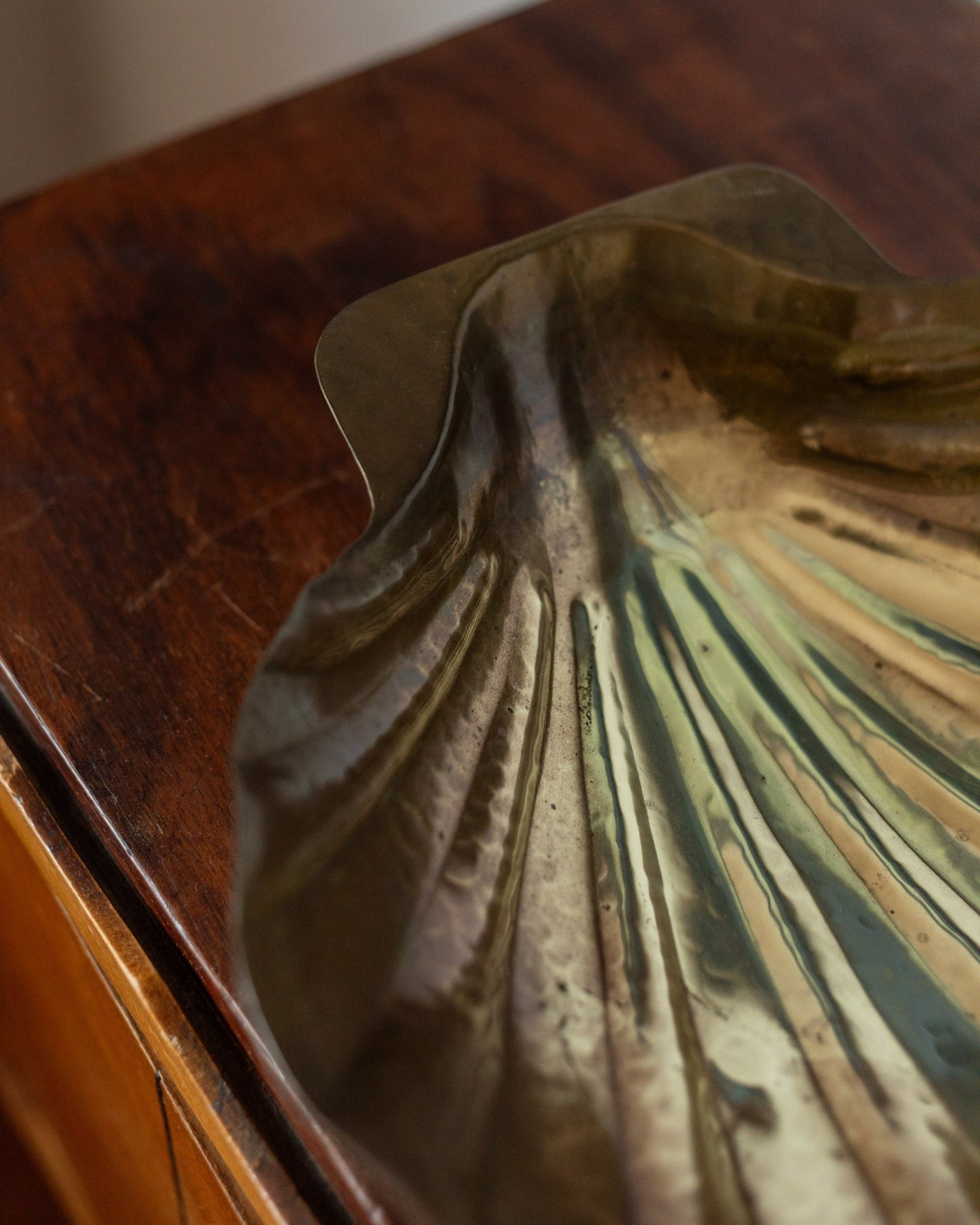 Vintage bowl brass by Renzo Cassetti gold Mid Century Design Italy 1960s