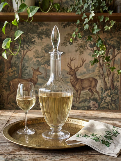 Vintage Kristallkaraffe von Cristal de Sèvres