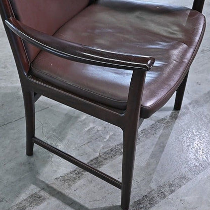 Vintage Stuhl von Kai Lyngfeld Larsen für Dänemark, Armlehne, Rosenholz